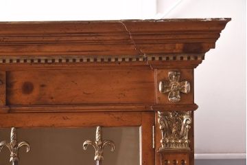 展示品　IDC大塚家具　Baker(ベイカー社)　1967G　クラシカルなブックケース(本箱、収納棚、飾り棚、キャビネット)(定価約167万円)(R-041852)