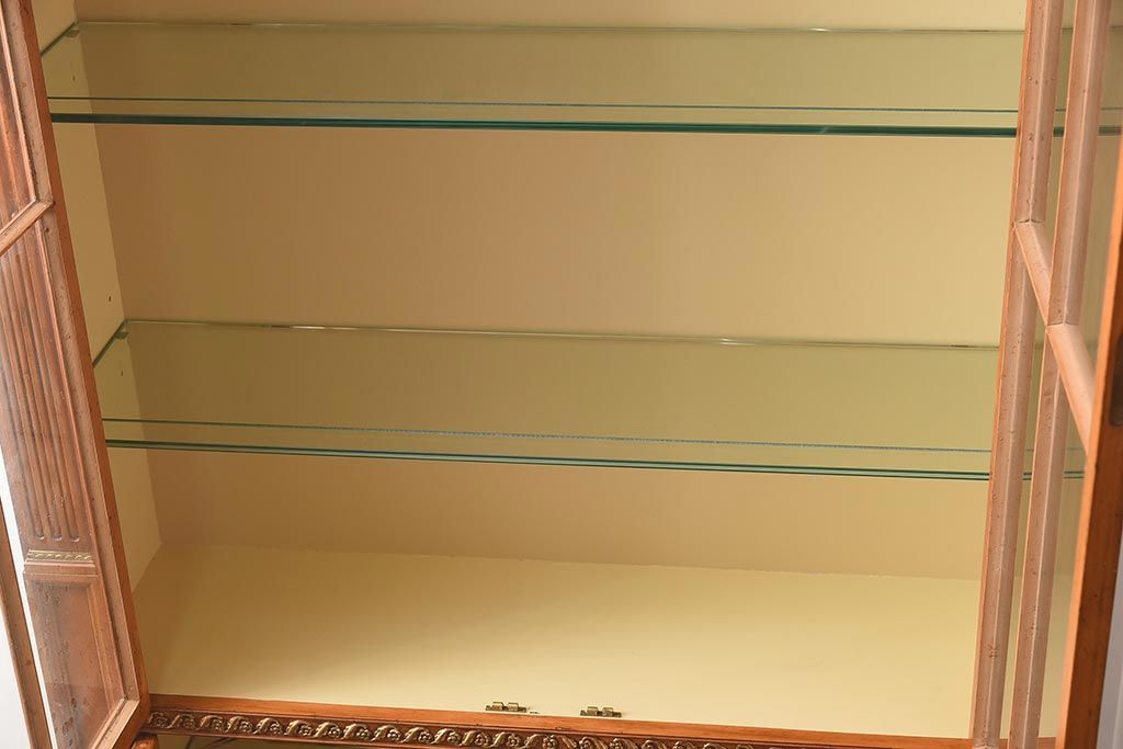 展示品　IDC大塚家具　Baker(ベイカー社)　1967G　クラシカルなブックケース(本箱、収納棚、飾り棚、キャビネット)(定価約167万円)(R-041852)