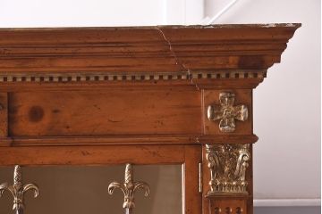 展示品　IDC大塚家具　Baker(ベーカー社)　1967G　クラシカルなブックケース(本箱、収納棚、飾り棚、キャビネット)(定価約167万円)(R-041855)