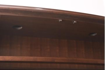 在庫未使用品　IDC大塚家具　ヘンレドン(HENREDON)　B8000-22-122　ガラス扉のキャビネット(飾り棚、陳列棚)(定価約215万円)(R-041856)