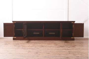 在庫未使用品　モリシゲ(MORISHIGE/森繁)　エメロード60　TVボード(テレビ台、ローボード)(定価約162万円)(R-041860)