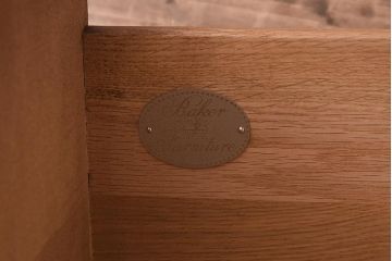 在庫未使用品　IDC大塚家具　Baker(ベーカー社)　3934　サーバー(バタフライテーブル)(定価約60万円)(R-041862)