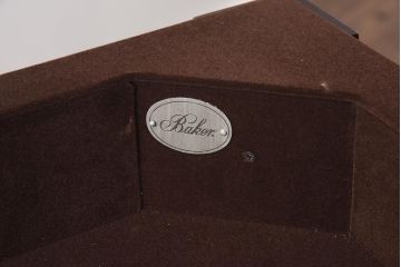 展示品　IDC大塚家具　Baker(ベーカー社)　3780　チェリー材　パーケット天板のシックなゲームテーブル(定価約113万円)(R-041864)