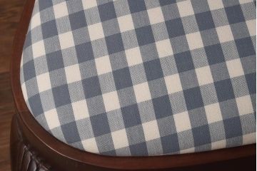 中古　IDC大塚家具　ヒッコリーチェア社(HICKORY CHAIR)　マホガニー材　805-02　椅子(ダイニングチェア)(定価約10万円)(R-041872)