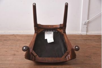中古　IDC大塚家具　ヒッコリーチェア社(HICKORY CHAIR)　マホガニー材　805-02　椅子(ダイニングチェア)(定価約10万円)(R-041872)
