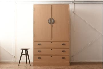 在庫未使用品　IDC大塚家具　家具のカネトク　3.3尺　下三大洋　桐タンス(定価約46万円)(R-041888)