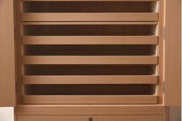 在庫未使用品　IDC大塚家具　家具のカネトク　3.3尺　下三大洋　桐タンス(定価約46万円)(R-041888)