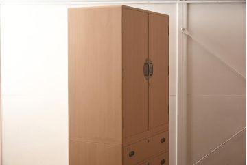 在庫未使用品　IDC大塚家具　家具のカネトク　3.3尺　下三大洋　桐タンス(定価約46万円)(R-041888)