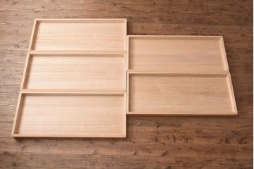 展示品　IDC大塚家具　家具のカネトク　3.6尺　下6大洋すみ丸　桐タンス(衣装箪笥、着物箪笥、桐箪笥、桐たんす)(定価約100万円)(R-041892)