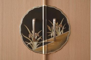 展示品　IDC大塚家具　家具のカネトク　3.6尺　下6大洋すみ丸　桐タンス(衣装箪笥、着物箪笥、桐箪笥、桐たんす)(定価約100万円)(R-041892)