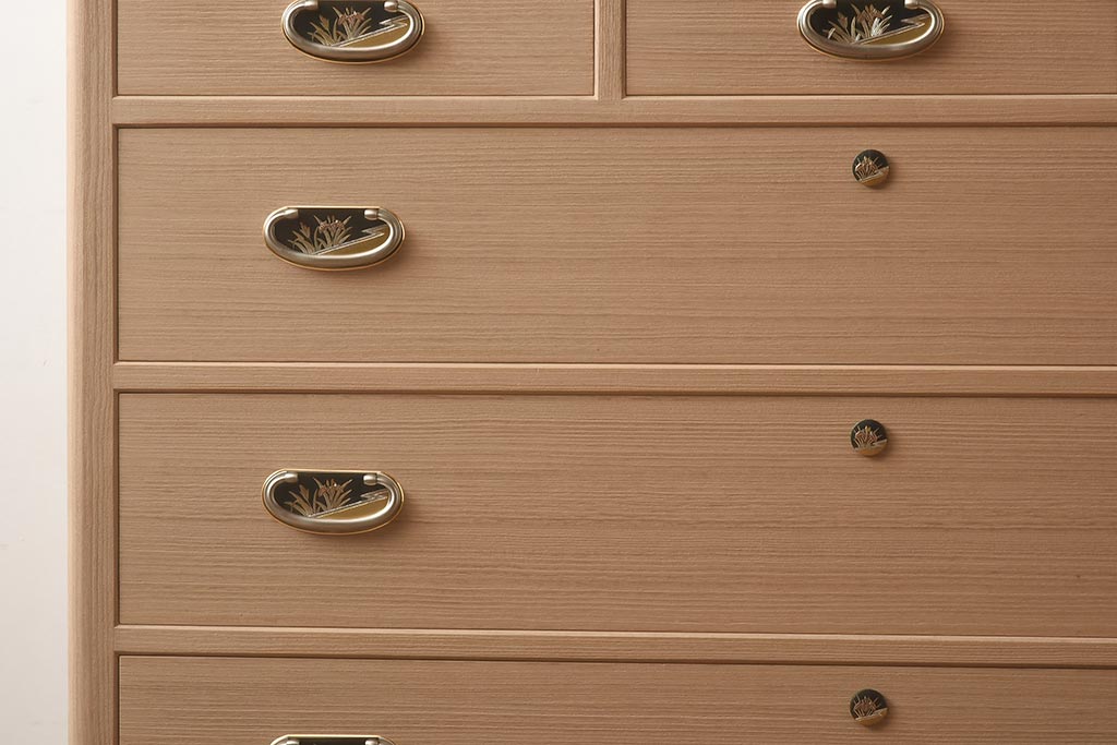 大塚家具 美品！】ダークブラウン 桐ダンス 幅105センチ チェスト