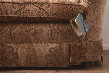 在庫未使用品　IDC大塚家具　Baker(ベーカー)　3S 834-70#50-35-367　ヴィクトリアンラブソファ(2人掛け、二人掛けソファ)(定価約198万円)(R-041896)