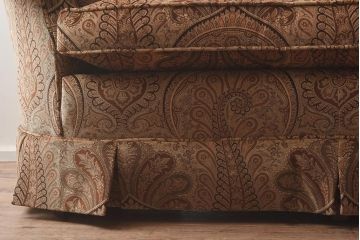 在庫未使用品　IDC大塚家具　Baker(ベーカー)　3S 834-70#50-35-367　ヴィクトリアンラブソファ(2人掛け、二人掛けソファ)(定価約198万円)(R-041896)