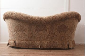 在庫未使用品　IDC大塚家具　Baker(ベーカー)　3S 834-70#50-35-367　ヴィクトリアンラブソファ(2人掛け、二人掛けソファ)(定価約198万円)(R-041896)