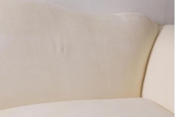 在庫未使用品　IDC大塚家具　Baker(ベーカー)　803-88#81-120RW　ホワイトが上品な3人掛けソファ(定価約80万円)(R-041901)