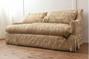 在庫未使用品　IDC大塚家具　Baker(ベーカー)　6519-72#73-560　ラブソファ(二人掛けソファ)(定価約138万円)(R-041902)