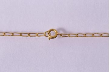 ヴィンテージ　BURMA　ターコーイズ　ゴールドに青い石がよく映えるチョーカー(ネックレス、ペンダント、アクセサリー、ビンテージ)(R-041916)