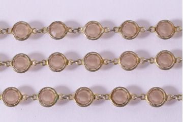 ヴィンテージアクセサリー　アメリカビンテージ　Goldette N.Y(ゴルデット)　上品で可愛らしい3連ネックレス(ロングネックレス、コスチュームジュエリー)(R-041929)