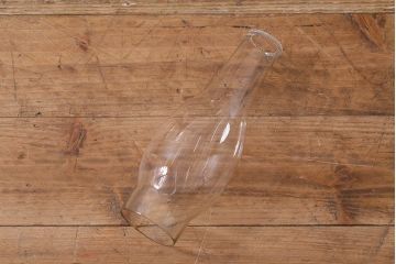 アンティーク照明　昭和初期　オイルランプリメイク　レトロなガラスが和む空間を演出するテーブルランプ(スタンドライト、卓上照明)(R-041940)