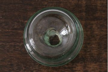 アンティーク照明　昭和初期　オイルランプリメイク　レトロなガラスが和む空間を演出するテーブルランプ(スタンドライト、卓上照明)(R-041940)