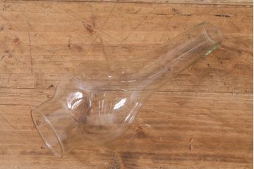 アンティーク照明　昭和初期　オイルランプリメイク　気泡ガラスが趣のある空間を演出するレトロなテーブルランプ(スタンドライト、卓上照明)(R-041942)