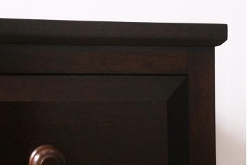 中古　リメイク　松本民芸家具　取り入れやすいサイズのローボード(ローチェスト、引き出し)(R-041999)