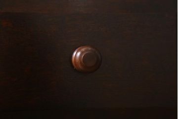 中古　リメイク　松本民芸家具　取り入れやすいサイズのローボード(ローチェスト、引き出し)(R-041999)
