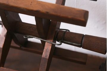 アンティーク雑貨　古民具・骨董　大正昭和初期　激レア!昔懐かしい糸巻き機(ディスプレイ雑貨)(R-042002)