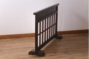 中古　松本民芸家具　和の風情が漂う障子付き衝立(つい立て、パーテーション)(R-042003)