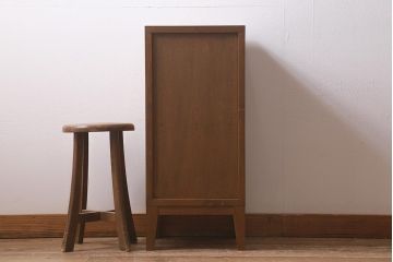ラフジュ工房オリジナル　古金具リメイク　脚付き　小物の整理にも便利なサイドチェスト(小物収納、引き出し)(R-042004)