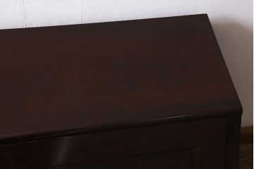 中古　松本民芸家具　高山式座ビューロー　和モダンな空間づくりにおすすめの簿記机(ワークデスク、在宅ワーク、在宅用)(定価約26万5千円)(R-042011)