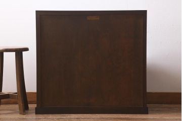 中古　松本民芸家具　高山式座ビューロー　和モダンな空間づくりにおすすめの簿記机(ワークデスク、在宅ワーク、在宅用)(定価約26万5千円)(R-042011)