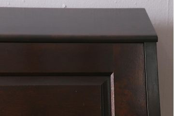 中古　北海道民芸家具　上質な作りが魅力のライティングビューロー(机、引き出し)(定価約34万円)(R-042012)