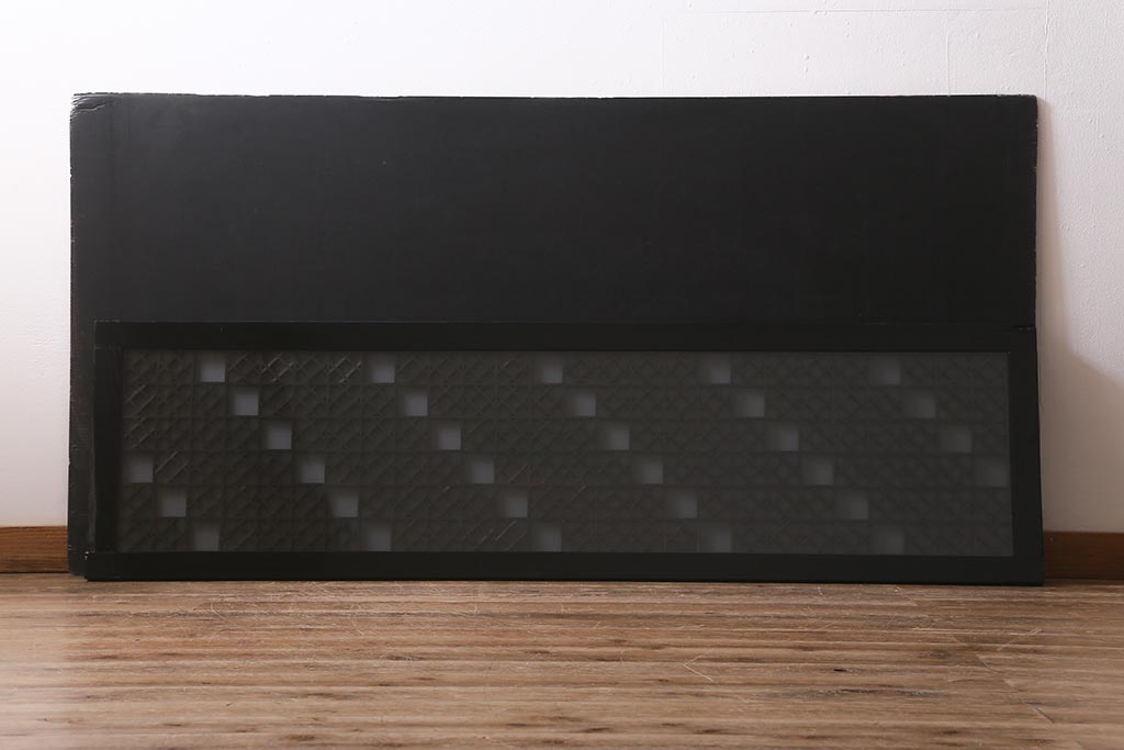 アンティーク建具 大正昭和初期 大正ロマンの雰囲気溢れる組子欄間(欄間、明り取り、明かり取り)(R-042018)