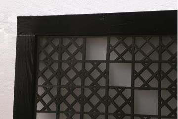 アンティーク建具 大正昭和初期 大正ロマンの雰囲気溢れる組子欄間(欄間、明り取り、明かり取り)(R-042018)