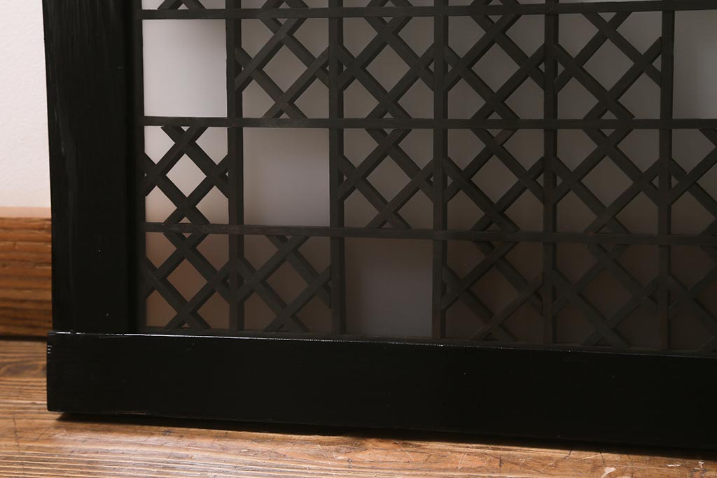 アンティーク建具 大正昭和初期 大正ロマンの雰囲気溢れる組子欄間(欄間、明り取り、明かり取り)(R-042018)