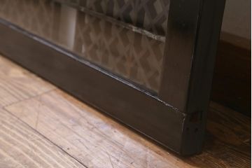 アンティーク建具 大正昭和初期 大正ロマンの雰囲気溢れる組子欄間(欄間、明り取り、明かり取り)(R-042018)