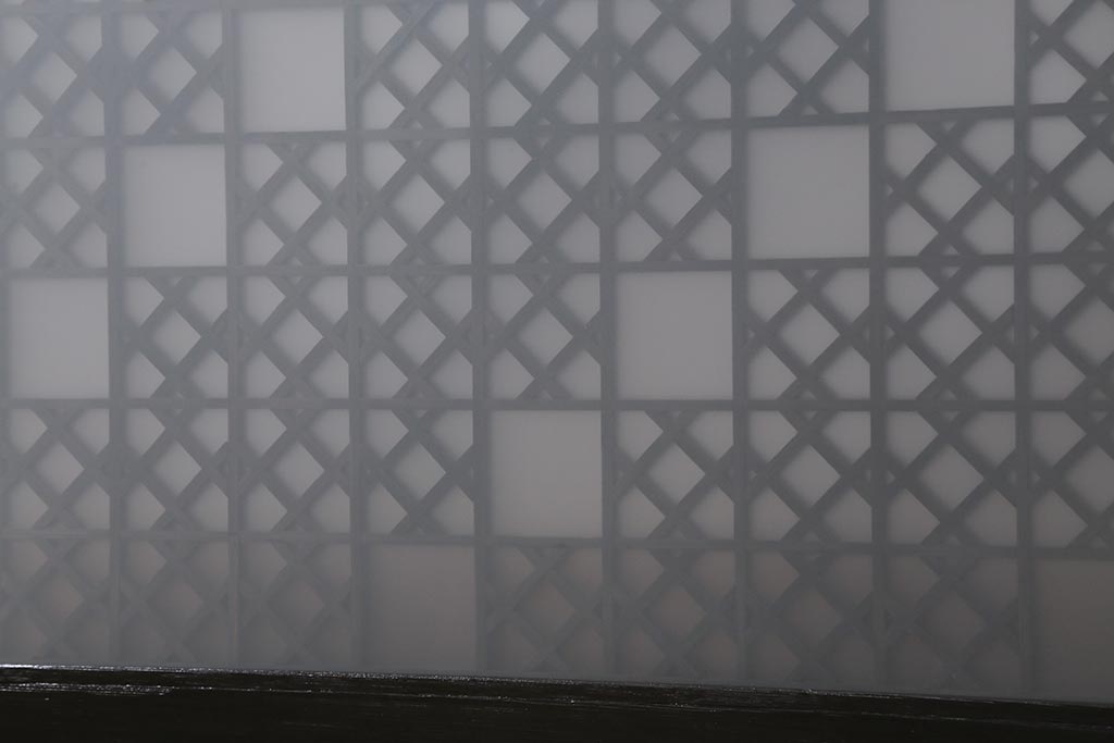 アンティーク建具 大正昭和初期 大正ロマンの雰囲気溢れる組子欄間(欄間、明り取り、明かり取り)(R-042018)