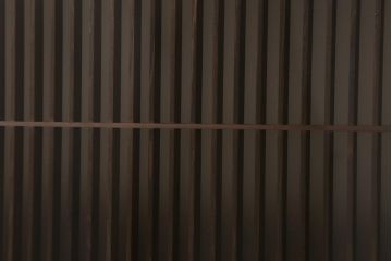 ビンテージ建具　両面ガラス　すりガラス入り　細い桟が上品な雰囲気の筬欄間(オサランマ、明かり取り、明り取り)(R-042022)