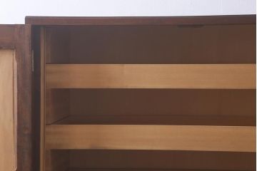 ヴィンテージ家具　伝統工芸　軽井沢彫り　竹の彫りが見事なチェスト(和タンス、洋服タンス、ビンテージ)(R-042026)