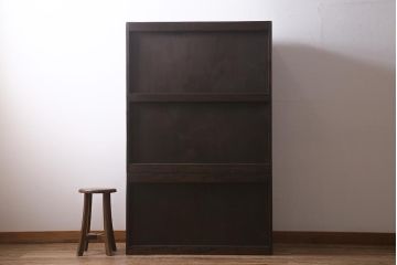 ヴィンテージ家具　伝統工芸　軽井沢彫り　竹の彫りが見事なチェスト(和タンス、洋服タンス、ビンテージ)(R-042026)