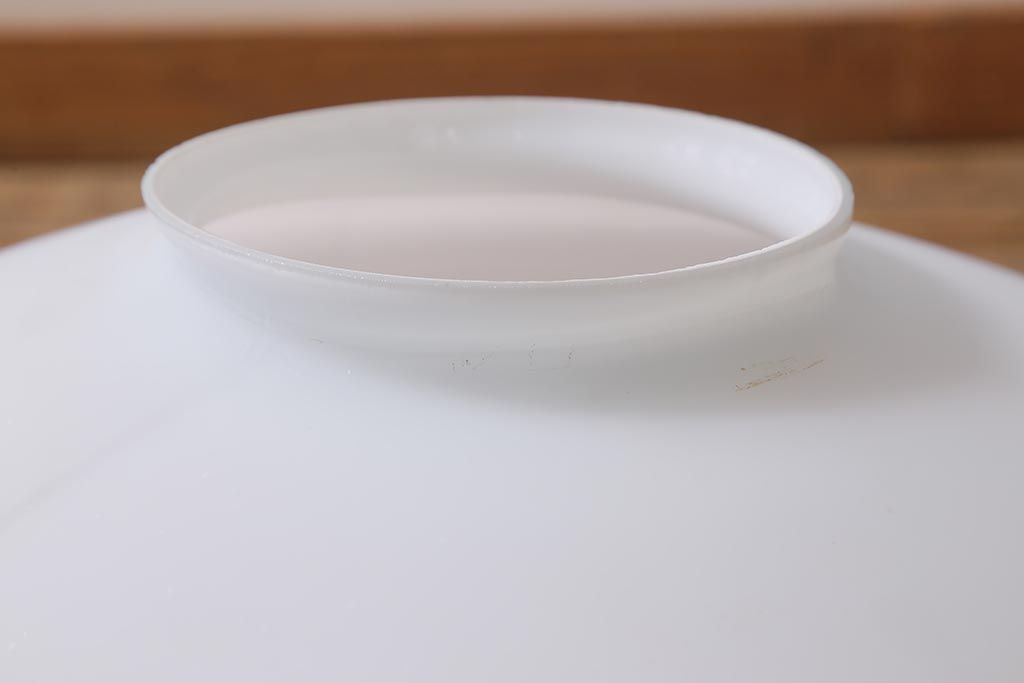 アンティーク照明　陽刻のカバーが上品なペンダントライト(天井照明、吊り下げ照明)(R-042029)