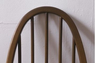 ヴィンテージ家具　イギリスビンテージ　ERCOL(アーコール)　美しく丈夫な作りが魅力的なクエーカーチェア(ダイニングチェア、椅子、ウィンザーチェア、ウインザーチェア)(R-042033)