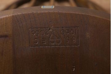 ヴィンテージ家具　イギリスビンテージ　ERCOL(アーコール)　美しく丈夫な作りが魅力的なクエーカーチェア(ダイニングチェア、椅子、ウィンザーチェア、ウインザーチェア)(R-042034)