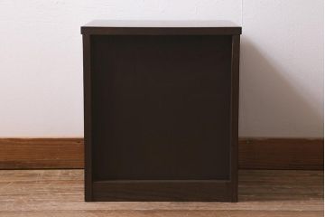 和製ヴィンテージ　シンプル　シックで合わせやすい小引き出し(卓上収納、小物収納、ビンテージ)(R-042037)