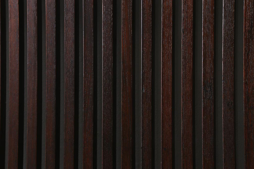 アンティーク建具　和製アンティーク　明治期　蔵戸リメイク　総ケヤキ材　クリアガラス入り　和の趣あふれる蔵戸2枚セット(引き戸、玄関戸)(R-042038)