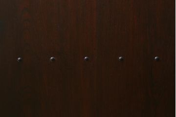 アンティーク建具　和製アンティーク　明治期　蔵戸リメイク　総ケヤキ材　クリアガラス入り　和の趣あふれる蔵戸2枚セット(引き戸、玄関戸)(R-042038)