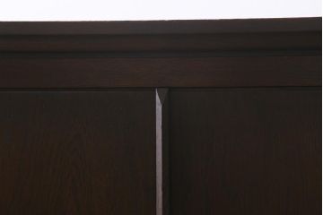 ビンテージ家具　神戸洋家具　永田良介商店　鏡付き　エレガントな佇まいが魅力のワードローブ(洋服タンス、衣装タンス、ヴィンテージ)(R-042041)