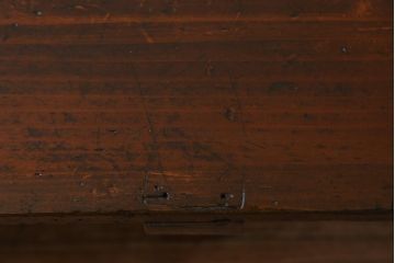 アンティーク家具　和製アンティーク　昭和初期　使い込まれた風合いが味わい深い文机(座机、ローテーブル、座卓、センターテーブル)(R-042046)