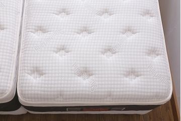 展示品　フランスベッド　SLUMBERLAND(スランバーランド)　SL-021DS　SL-4500C　コイルスプリング　マットレス付きベッド(定価約96万円)(R-042052)